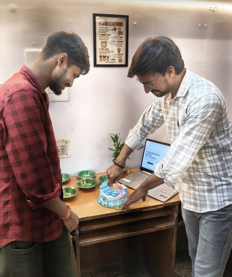 Office celebration